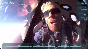 Branson's advice to bezos after historic space flight. 4zy3y Gwgv Kvm