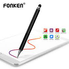 Fonken Stylus Pen For Iphone Android Tablet Pen Drawing Pencil 2in1 Capacitive Screen Touch Pen Mobile Phone Smart Pen Acc Smart Pen Stylus Pen Pen Accessories
