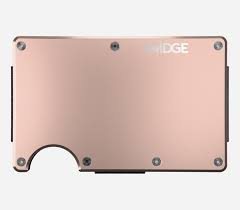 Check spelling or type a new query. The Ridge Wallet Aluminum Rose Gold
