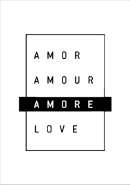 Quadro Amor Amour Amore Love Quadrorama Em 2020 Selos Digitais Quadros Preto E Branco Quadro Para Quarto Feminino