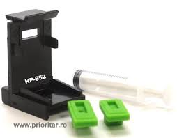 Recomanda acest produs | tipareste pagina. Dispozitiv Incarcare Si Desfundare Cartuse Hp652 F6v25ae F6v24ae Hp 652xl Negre Si Color Cu 2 Ventuze