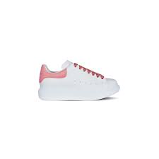 By submitting this request, you confirm that you have reached, in your country of residence, the. Women S Luxury Sneakers Alexander Mcqueen Sneakers In White Leather Pink Glitter