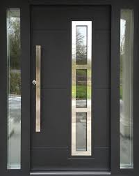 Entry Doors Are Made From Timber Steel Or Fiberglass And Also In Come Instances A Combination Of Contemporary Front Doors Modern Front Door Steel Front Door