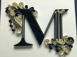 Fill, sign and send anytime, anywhere, from any device with pdffiller. Monogram Quilling Letter M By Amy Creasy Quilling Letters Paper Quilling Designs Quilling
