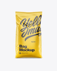 The layers in psd file are segregated and colorized. Stand Up Bag Mockup Front View Mockup Free Psd Bag Mockup Design Mockup Free