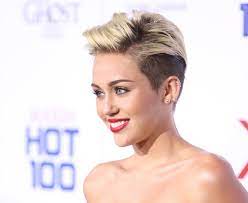 Find miley cyrus' latest hairstyles in this gallery, including short haircuts, shoulder length hair, updos, and long hairstyles from this pop star miley~ miley ray cyrus(november 23, 1992) is an american actress and recording artist. Miley Cyrus Please Don T Grow Out Your Hair An Impassioned Plea Featuring Her 3 Best Short Hair Moments Glamour