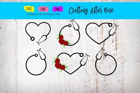 Download Flower Heart Stethoscope Svg Bundle Stethoscope Monogram Frame By Crafting After Nine Thehungryjpeg Com