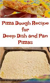 Jun 18 2019 Learn How To Make This Grandma Pizza Dough Recipe And The World Of Deep Dish Pizza And Pan Pizza Will Pate A Pizza Recette Recette Pate A Pizza