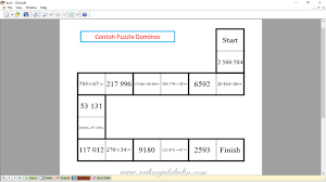 85%(34)85% found this document useful (34 votes). Permainan Puzzle Matematik Sekolah Rendah
