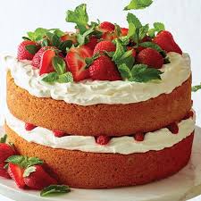 Kroger Mymagazine Strawberry Mint Layered Cake Mint Cake No Bake Cake Food Receipes