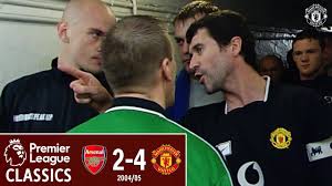 3 willian (sub) arsenal 1. Pl Classics Arsenal 2 4 Manchester United 2005 Giggs Ronaldo O Shea Silence Highbury Youtube