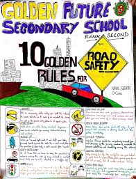 If you're working on keeping kids list several ideas based on your chosen target audience. Poster On Road Safety And Traffic Rules Hse Images Videos Gallery