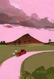 don t give up japan twilight giclee prints グラフィックデザインイラスト イラストアート アートペインティング