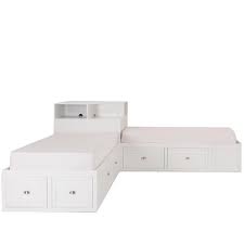 Kids Bedroom Beds Spencer Junior Twin Corner Bed Unit Dormitorios Habitaciones Infantiles Decoraciones De Casa