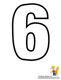 Number 6 dots coloring page. Pix For Number 6 Coloring Pages Coloring Home
