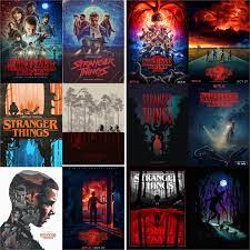 Unique stranger things 2 posters designed and sold by artists. Stranger Things Season 2 Movie Posters Wall Stickers White Coated Paper Prints Home Decoration Vivid Color Free Shipping Wall Stickers Aliexpress