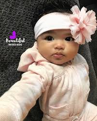 Black And Filipino Baby Beautiful Mixed Kids On Instagram Siena Presley 5 Months Dad Black American Italian Mom Filipino S Mixed Kids Beautiful Black Babies Italian Baby