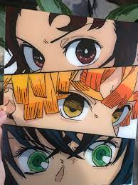 Demon Slayer Art Lukisan Kaca