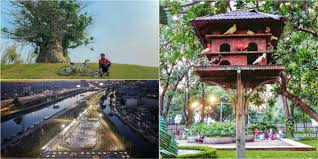 Suasana taman terasa adem dan tertata dengan baik. 13 Taman Di Jakarta Untuk Destinasi Liburan Murah Meriah