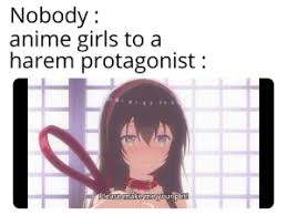 هل ستحب منحرفة لطيفة؟ جميع حلقات مترجمة اون لاين. Nobody Anime Girls To A Harem Protagonist Please Make Me Your Pet Sauce Kawaikereba Hentai Demo Suki Ni Natte Kuremasu Ka Anime Meme On Me Me