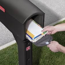 Are there mailbox access regulations? Step2 Mailmaster Express Plastic Mailbox With Black Finish Walmart Com Walmart Com