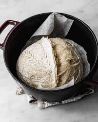 Como Hornear Pan En Olla De Hierro Cravings Journal Olla De Hierro Pan De Masa Madre Pan Sin Horno