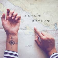 So erstellst du dein eigenes Koordinaten-Tattoo