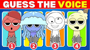 Guess the OC Sprunki Characters By VOICE 🔊