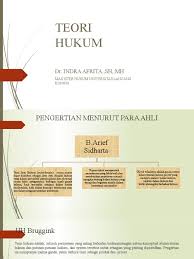 Hukum pidana adalah dari hukum positif yang berlaku disuatu negara dengan. Teori Hukum S2 Dr Indra Afrita Pdf