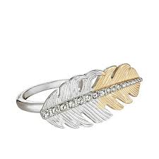 Avon Bravo Wrap Ring Feather Wrap Ring Avon Jewelry Gold Leaf Jewelry