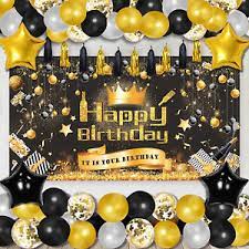 Las Mejores Ofertas En Hombres Oro Decoraciones Para Fiesta Ebay