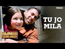 Tu Jo Mila Video Song K K Salman Khan Nawazuddin Harshaali Bajrangi Bhaijaan Bollywood Music Bollywood Music Videos Bollywood Movie Songs