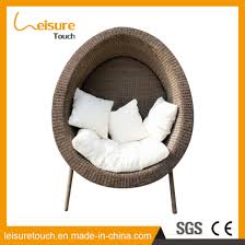 Free delivery for many products! Modern Outdoor Rattan Wicker Egg Shaped Chair Patio Sofa Lounger Home Daybed Leisure Garden Hotel Furniture China Outdoor Furniture Garden Furniture Made In China Com