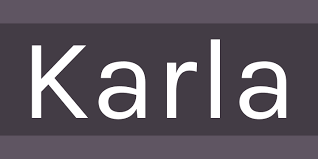 This font belongs to the following categories: Karla Download For Free And Install For Your Website Or Photoshop