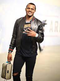 Houston Texans On Twitter Deshaun Watson Leather Jacket Streetwear Fashion