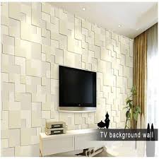 10m Modern Simple 3d Mosaic Living Room Non Woven Wallpaper Home Background Decoration Modern Interior Decor Home Decor Living Room Decor