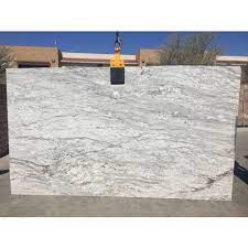 Paired with white cabinets this light granite gives a modern, stylish look. Polished Flamed Big Slab Thunder White Granite Slabs Thickness 20 Mm For Flooring Rs 165 Square Feet Id 21143640633