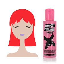 Crazy color is ppd free. Tinta Rossa Crazy Color 56 Fire