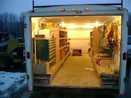Contractor Talk Professional Construction And Remodeling Forum Trailer Shelving Trailer Organization Trailer Storage
