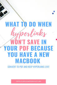 How links work hyperlinks provide a familiar way of finding web pages, but you may be less familiar with using links to other files university. Converting To Pdf From A Mac Ensuring Hyperlinks Are Live