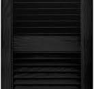 Open Louver Vinyl Shutters