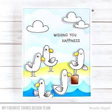 Here is one of our favorite avengers. My Favorite Things Clear Stamps Seaside Seagulls Stempelbar Onlineshop