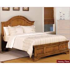 Shop wayfair for the best honey pine bedroom set. 1656 93q1 Flexsteel Wynwood Furniture Queen Panel Bed Honey Pine