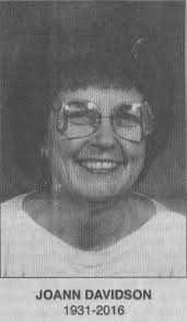 DAVIDSON, JoAnn 1931