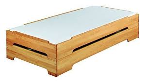 Biokinder 22633 Kai Spar Set Stapelbett Aus Massivholz Erle 90 X 200 Cm 2 Stuck Stapelbett Stufenhocker Babyzimmer Mobel