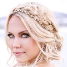 Chiar si o lungime nu prea mare permite crearea mai multor optiuni de coafura din care o poti alege pe cea potrivita in dependenta de forma fetei, a corpului si de tinuta viitoarei mirese. Coafuri Updo De Top Pentru Miresele Cu Par Mediu