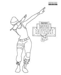 Dibujo De Fortnite Para Colorear