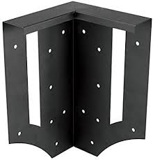 Any raised bed gardener will tell you important good corner supports are for long lasting raised beds. Amazon Com Plow Hearth Diy Raised Garden Bed Corner Brackets Powder Coated Galvanized Solid Steel Black 6 L X 6 W X 10 H Set Of 4 Home Improvement