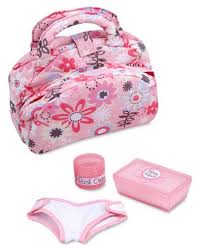 Bitty Baby Diaper Bag Set Melissa And Doug Kids Toys Doll Diaper Bag Set Reviews Macy S In 2020 Diaper Bag Set Baby Doll Toys Baby Doll Accessories