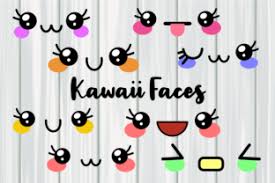 Emoticon emotion face yelling shout scream unhappy smiley sunglasses glasses angry mouth smilies. Kawaii Happy Emoji Comic Faces Graphic By Prawny Creative Fabrica In 2020 Comic Face Graphic Design Pattern Kawaii Faces